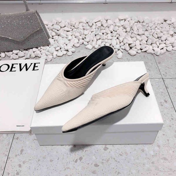 dress shoes woman genuine leather shoes mules med heels slippers mesh pointed toe pumps designer spring, Black
dress shoes woman genuine leather shoes mules med heels slippers mesh pointed toe pumps designer spring, Black