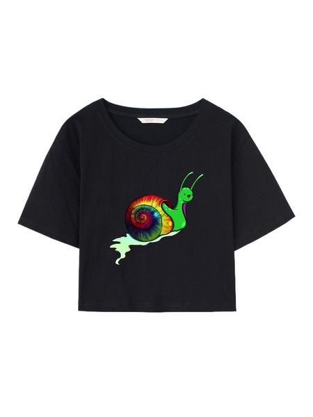 romwe x skylar francis snail print c.rop tee j4n1#, White
romwe x skylar francis snail print c.rop tee j4n1#, White