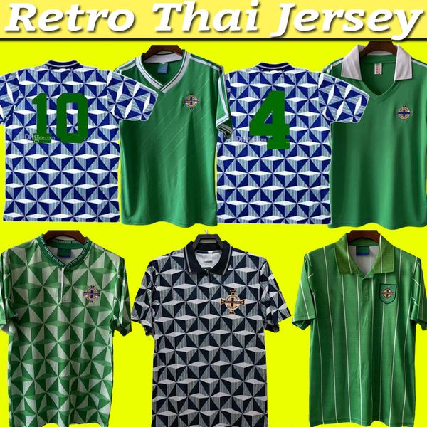 1979 1988 northern ireland retro soccer jerseys home away classic vintage evans lewis saville davis whyte lafferty mcnair maillots football, Black;yellow
1979 1988 northern ireland retro soccer jerseys home away classic vintage evans lewis saville davis whyte lafferty mcnair maillots football, Black;yellow