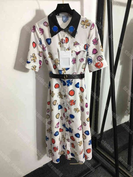 22ss womens cotton dress shirt logo print leather belt slim short sleeve shirts dresses eur style ch..l brand luxury designer clothing dress, Black;gray
22ss womens cotton dress shirt logo print leather belt slim short sleeve shirts dresses eur style ch..l brand luxury designer clothing dress, Black;gray