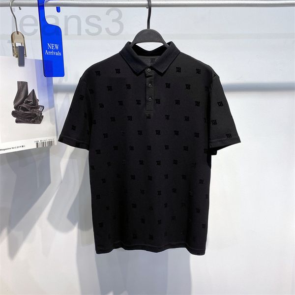 men's polos designer short sleeve polo flocking bead lapel men's summer polo shirt fashion business b2dbc2363 kmij, White;black 
men's polos designer short sleeve polo flocking bead lapel men's summer polo shirt fashion business b2dbc2363 kmij, White;black