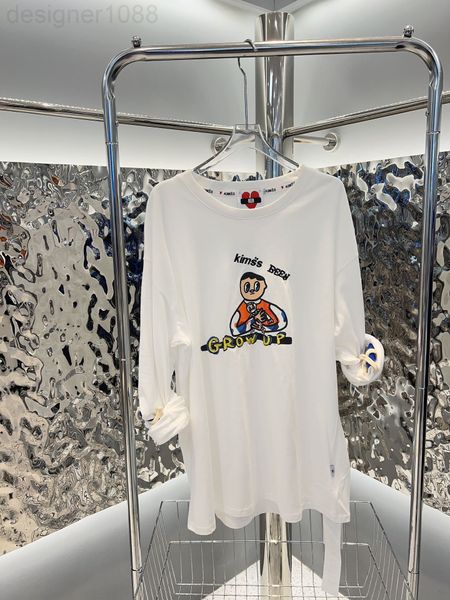 women's t-shirt designer 22 spring and summer new fashion cartoon letter bottomed shirt with loose t-shirt inside, medium long love sle, White
women's t-shirt designer 22 spring and summer new fashion cartoon letter bottomed shirt with loose t-shirt inside, medium long love sle, White