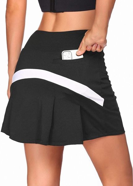 pleated tennis skirt for women high waisted golf skorts with pockets activewear p6ry#, Black
pleated tennis skirt for women high waisted golf skorts with pockets activewear p6ry#, Black