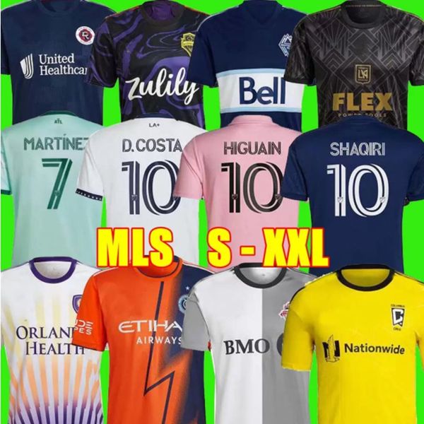 fans mls atlanta fc inter miami soccer jersey lafc orlando shirt 22 23 new york city seattle sounders portland timbers football shirt la ga, Black
fans mls atlanta fc inter miami soccer jersey lafc orlando shirt 22 23 new york city seattle sounders portland timbers football shirt la ga, Black