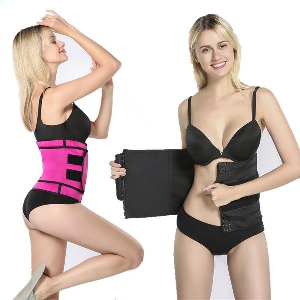 women girls waist trainer belt sports fitness abdominal cincher slimming body shapers belt breasted belts, White
women girls waist trainer belt sports fitness abdominal cincher slimming body shapers belt breasted belts, White