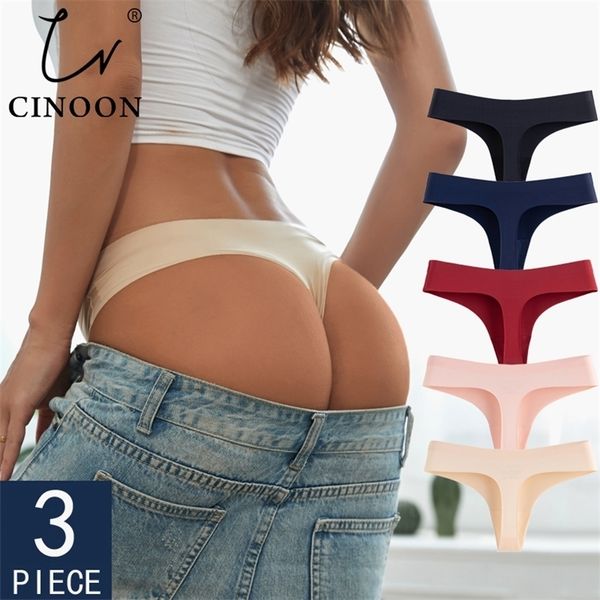cin 3pcs/lot women thongs g string seamless panties low-rise t-back comfortable lingerie female underwear drop 220505, Black;white
cin 3pcs/lot women thongs g string seamless panties low-rise t-back comfortable lingerie female underwear drop 220505, Black;white