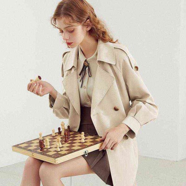women's trench coats windbreaker jacket fall winter 2021 mid-length and small size clothing was thin large coat t220809, Tan;black
women's trench coats windbreaker jacket fall winter 2021 mid-length and small size clothing was thin large coat t220809, Tan;black