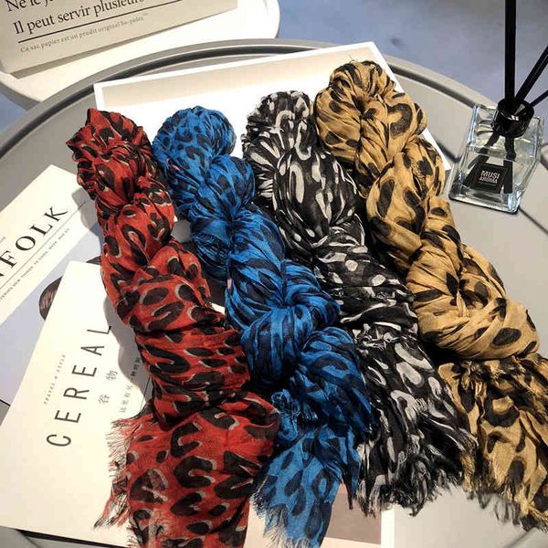 scarf new leopard tassel wrinkle casual versatile women's scarf general, Blue;gray
scarf new leopard tassel wrinkle casual versatile women's scarf general, Blue;gray