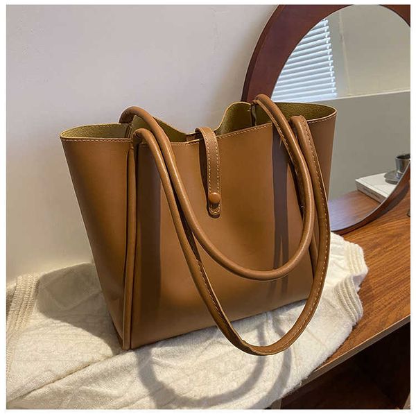 happy_buy_bag 2022 korean new solid color bag simple portable tote large capacity spring fashion shoulder bag
happy_buy_bag 2022 korean new solid color bag simple portable tote large capacity spring fashion shoulder bag