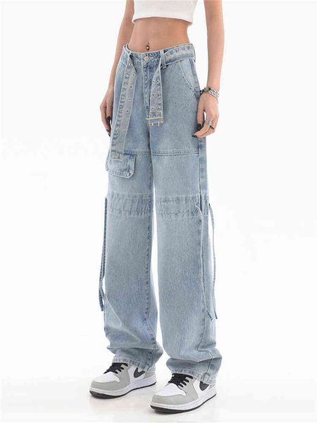 retro high waist light blue jeans fashion korean style new style women's trousers wide leg harajuku casual trousers vintage str t220728
retro high waist light blue jeans fashion korean style new style women's trousers wide leg harajuku casual trousers vintage str t220728