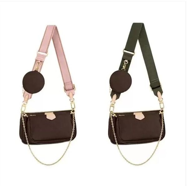 with box date code m44823 luxurys crossbody bag handbag favorite multi accessories wallet 3 pcs bags wallets women designer purse ladies pur, Red;black
with box date code m44823 luxurys crossbody bag handbag favorite multi accessories wallet 3 pcs bags wallets women designer purse ladies pur, Red;black