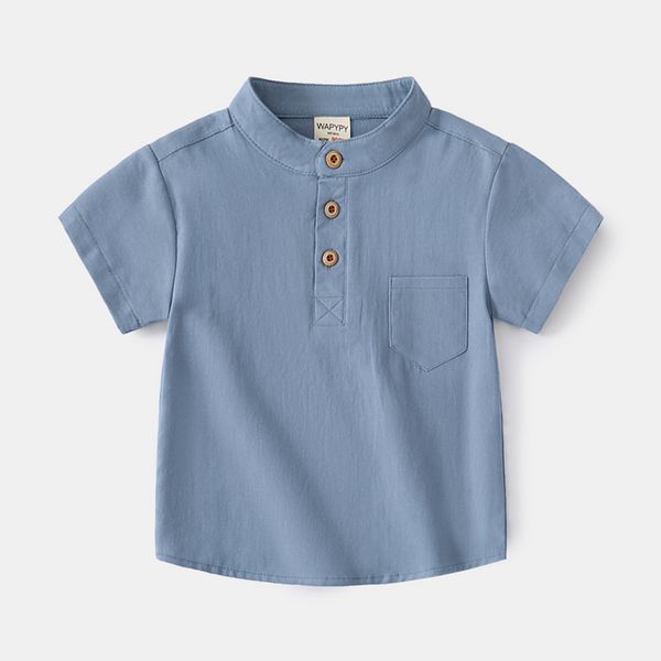 children's short-sleeved shirt 2022 new boy's v-neck shirt korean version baby casual summer top, White;black
children's short-sleeved shirt 2022 new boy's v-neck shirt korean version baby casual summer top, White;black