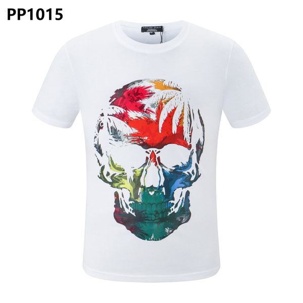 2022ss phillip plain men pp designer skull diamond t shirt short sleeve brand spring and summer high o-neck quality skulls tshirts tees 099, White;black
2022ss phillip plain men pp designer skull diamond t shirt short sleeve brand spring and summer high o-neck quality skulls tshirts tees 099, White;black