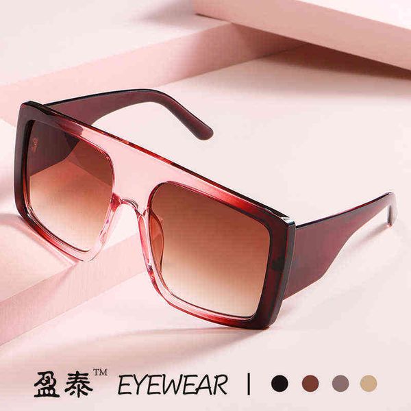 2022 latest fashion designer factory online export sunglasses new large frame women's d tile lens, White;black
2022 latest fashion designer factory online export sunglasses new large frame women's d tile lens, White;black