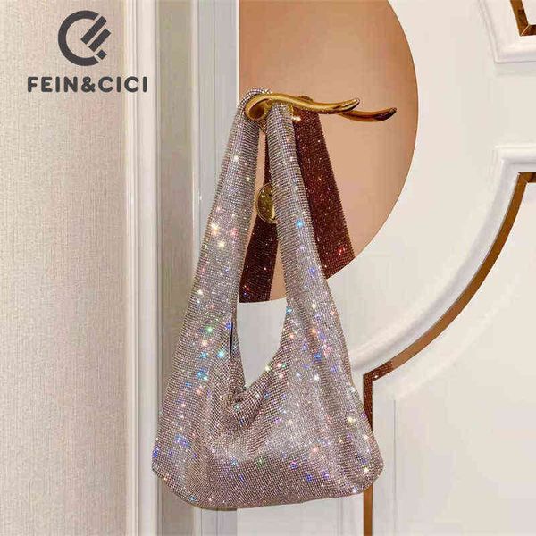 designer rhinestones crystal mesh armpit bag clutch diamonds dinner party wedding purse hobos shoulder bag tote handbag 220526
designer rhinestones crystal mesh armpit bag clutch diamonds dinner party wedding purse hobos shoulder bag tote handbag 220526