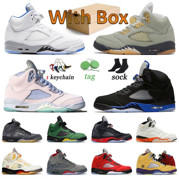 men trainers sports 5 basketball shoes racer blue easter camo concord 5s jumpman original sneakers green bean paris jade horizon fire red un
men trainers sports 5 basketball shoes racer blue easter camo concord 5s jumpman original sneakers green bean paris jade horizon fire red un