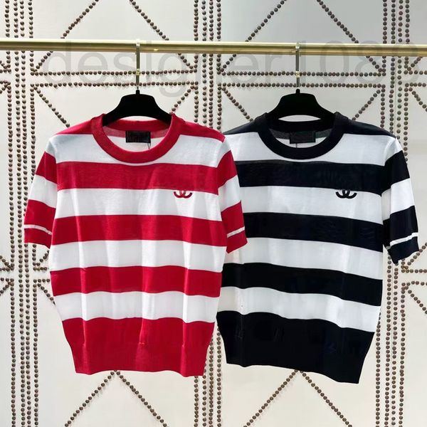 women's hoodies & sweatshirts designer high version xiaoxiang new red and white striped embroidery round neck knitted short sleeve wome, Black
women's hoodies & sweatshirts designer high version xiaoxiang new red and white striped embroidery round neck knitted short sleeve wome, Black