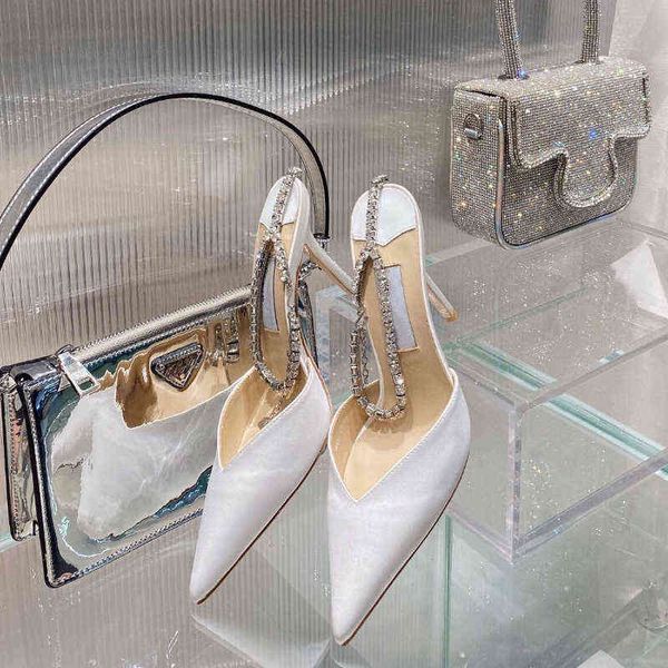 2021 summer new pointed high heel women's shoes v cut closed toe strap rhinestone fashion sandals t220730, Black
2021 summer new pointed high heel women's shoes v cut closed toe strap rhinestone fashion sandals t220730, Black