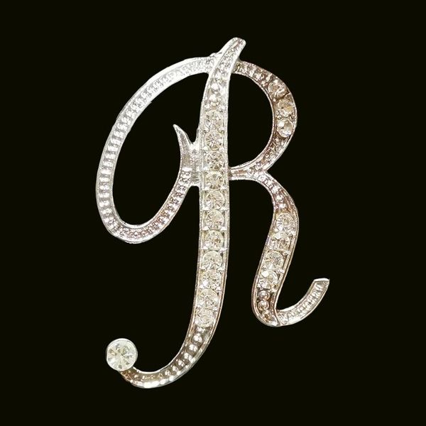 pins, brooches rshczy letter r cute brooch for women men rhinestones crystal silver color metal pins jewelry accessories christmas gift, Gray
pins, brooches rshczy letter r cute brooch for women men rhinestones crystal silver color metal pins jewelry accessories christmas gift, Gray