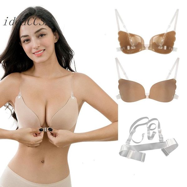 invisible bra ltft push up bras for dress e f plus strapless underwear silicone backless lingerie female gathered, Red;black
invisible bra ltft push up bras for dress e f plus strapless underwear silicone backless lingerie female gathered, Red;black