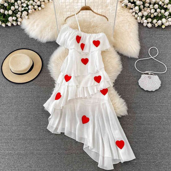 casual dresses seaside holiday beach skirt oblique shoulder peach heart embroidery irregular layers of cake long ruffled fishtail dress nkob, Black;gray
casual dresses seaside holiday beach skirt oblique shoulder peach heart embroidery irregular layers of cake long ruffled fishtail dress nkob, Black;gray