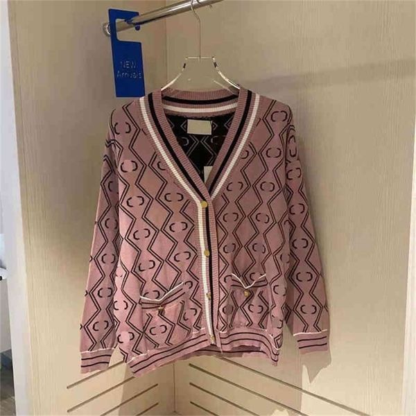 2022 new special offer high version autumn fashion ancient jacquard letter simple leisure bean paste powder comfortable women's cardiga, White
2022 new special offer high version autumn fashion ancient jacquard letter simple leisure bean paste powder comfortable women's cardiga, White
