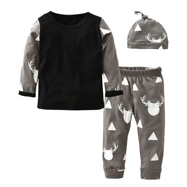 autumn selling baby boy girl clothes fashion print t-shirtpantshat /set born toddler baby girl clothing set lj201223, White
autumn selling baby boy girl clothes fashion print t-shirtpantshat /set born toddler baby girl clothing set lj201223, White
