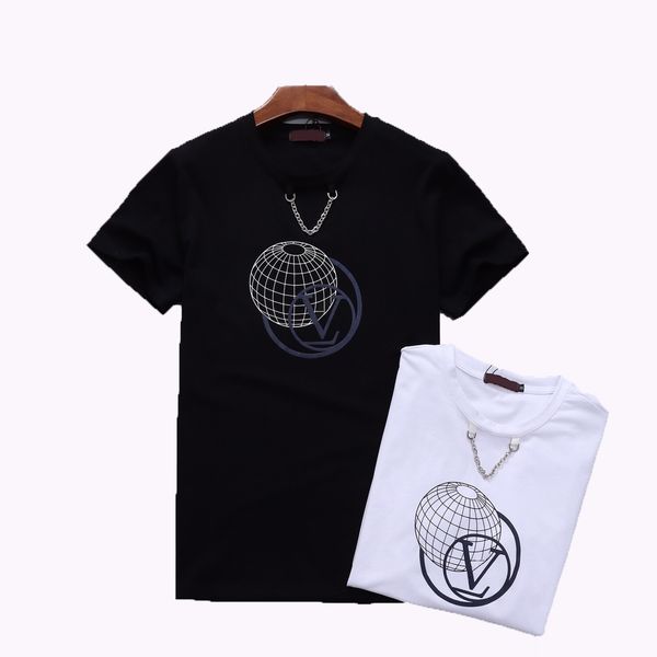 22ss designer tide t shirts chest letter laminated print short sleeve high street loose oversize casual t-shirt 100% pure cotton for men an, White;black 
22ss designer tide t shirts chest letter laminated print short sleeve high street loose oversize casual t-shirt 100% pure cotton for men an, White;black