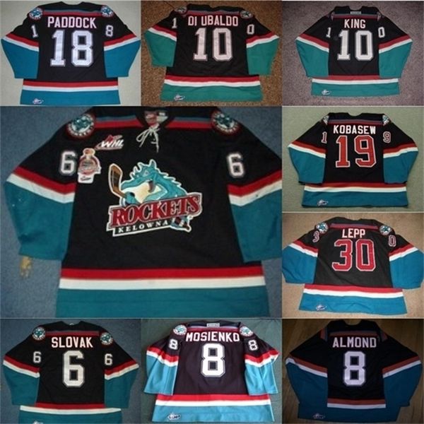 c26 nik1 mens womens kids whl kelowna hockey 19 chuck kobasew 30 josh lepp 10 dj king 6 tomas slovak ice hockey jerseys goalit cut, Black
c26 nik1 mens womens kids whl kelowna hockey 19 chuck kobasew 30 josh lepp 10 dj king 6 tomas slovak ice hockey jerseys goalit cut, Black