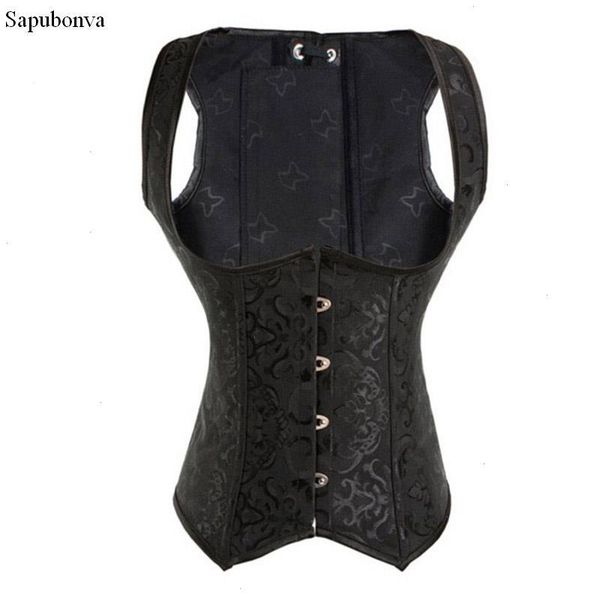 underbust corsets brocode bustiers gothic slimming corselet vest cupless plus size white costumes gowns, Black;white
underbust corsets brocode bustiers gothic slimming corselet vest cupless plus size white costumes gowns, Black;white