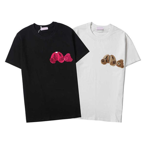 summer fashion mens womens designers tee for men s palms letter embroidery tshirts clothing short angels sleeved tees teddy bear loose, White;black
summer fashion mens womens designers tee for men s palms letter embroidery tshirts clothing short angels sleeved tees teddy bear loose, White;black
