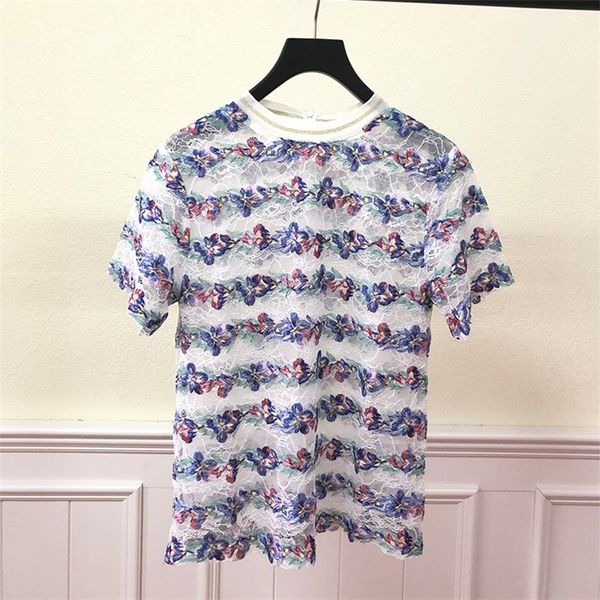 warehouse clothing summer new lace short sleeve t-shirt embroidered hook flower hollow out women's outlet_oq0m, White
warehouse clothing summer new lace short sleeve t-shirt embroidered hook flower hollow out women's outlet_oq0m, White