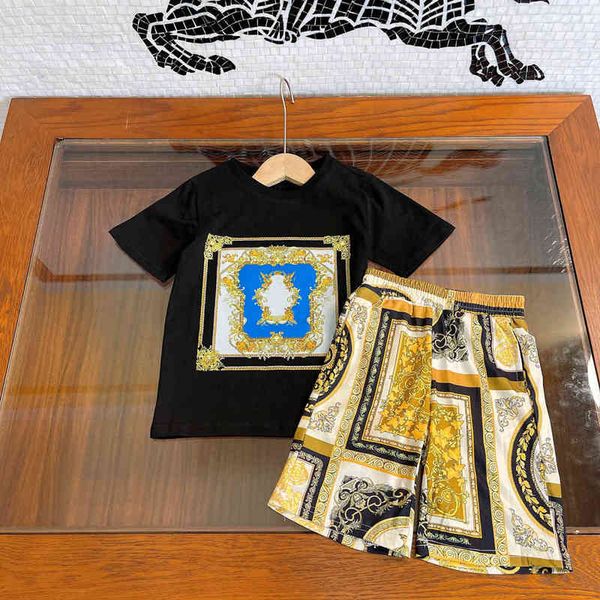 boys' and girls' set cotton t-shirt short sleeve + court printed shorts two piece set summer children's wear aa220316, White
boys' and girls' set cotton t-shirt short sleeve + court printed shorts two piece set summer children's wear aa220316, White