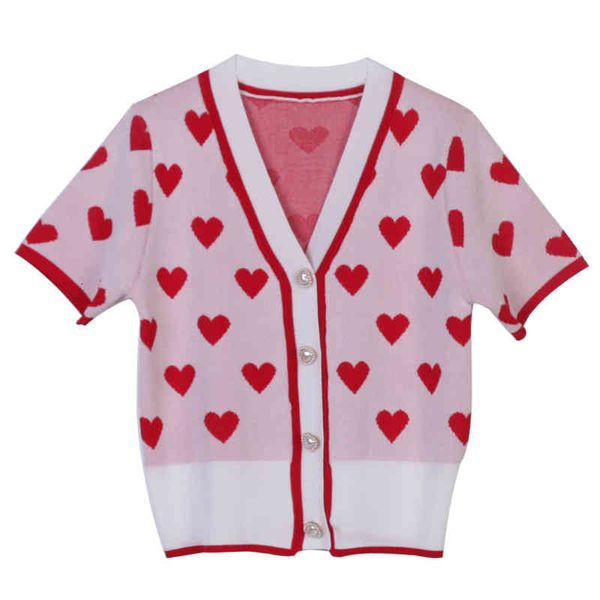 women's sweaters spring and summer women's wear contrast color love embroidery v-neck short sleeve loose thin knitted cardigan coa, White;black
women's sweaters spring and summer women's wear contrast color love embroidery v-neck short sleeve loose thin knitted cardigan coa, White;black