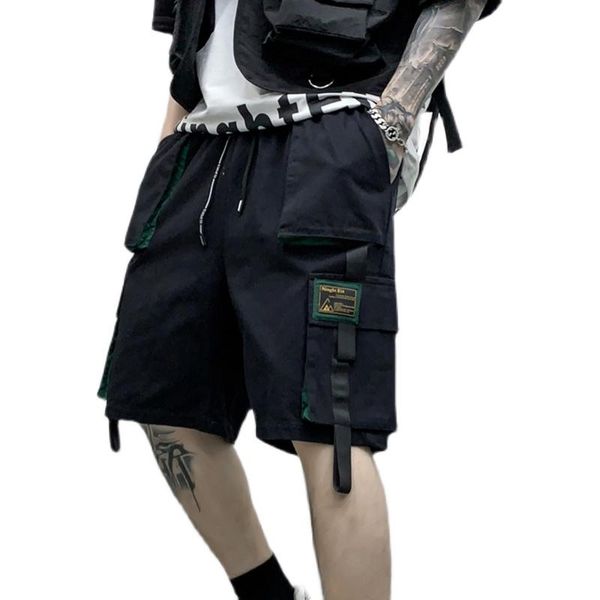 men's shorts summer knee length elastic waist joggers baggy stitched zipper pocket pants sweatpants cotton for men, White;black
men's shorts summer knee length elastic waist joggers baggy stitched zipper pocket pants sweatpants cotton for men, White;black