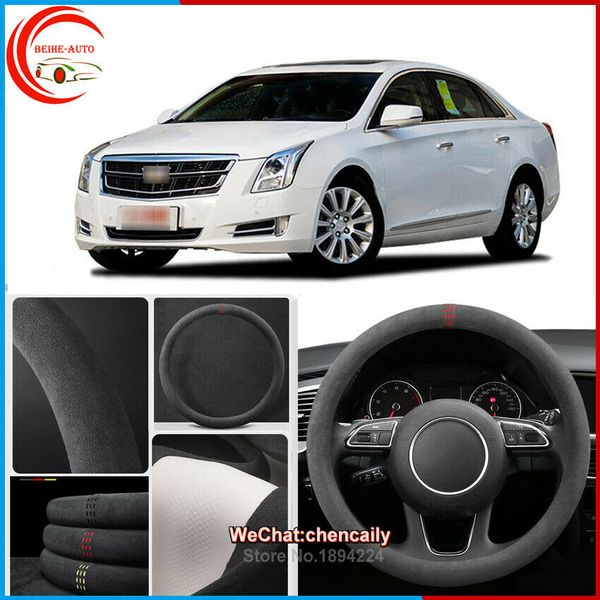 for cadillac xts black alcantara car steering wheel cover all seasons anti-skid
for cadillac xts black alcantara car steering wheel cover all seasons anti-skid