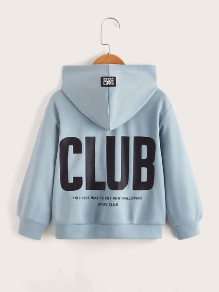 toddler boys drop shoulder slogan pattern patch detail kangaroo pocket hoodie she, Black
toddler boys drop shoulder slogan pattern patch detail kangaroo pocket hoodie she, Black
