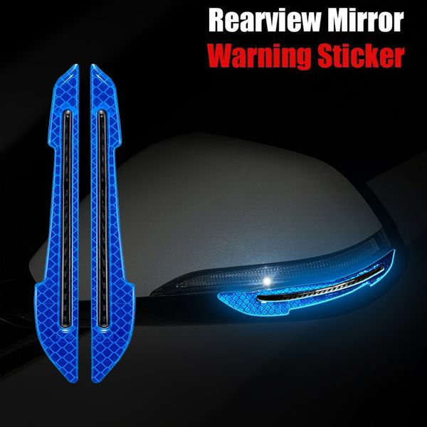 2pcs car rearview mirror reflective stickers decals auto styling night driving safety warning door tail reflector markers
2pcs car rearview mirror reflective stickers decals auto styling night driving safety warning door tail reflector markers