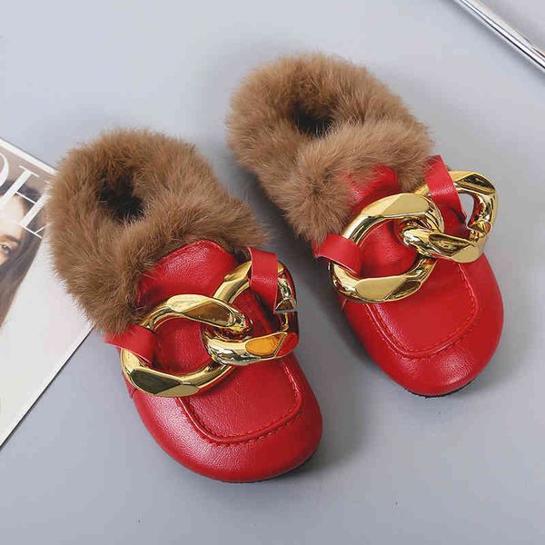 leather plush winter slippers outwear chain fur round toe scuffs women's thick plus size s oxlr, Black
leather plush winter slippers outwear chain fur round toe scuffs women's thick plus size s oxlr, Black