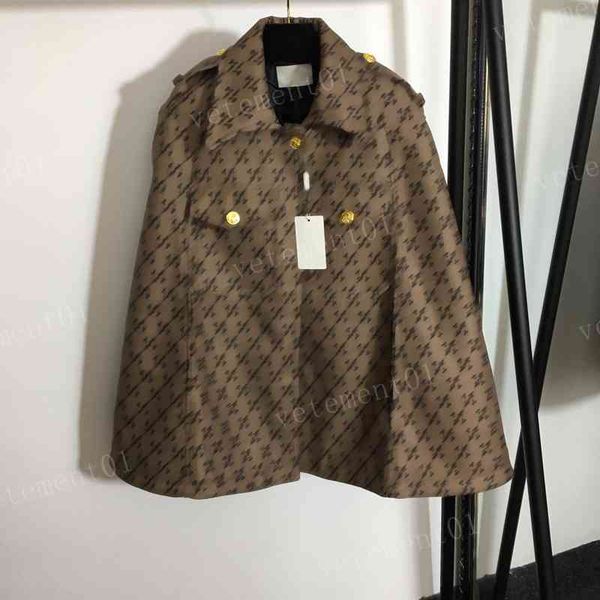 luxury womens jackets all over logo print button lapel woolen cape coat with belt fashion brand designer jacket for women, Black;brown
luxury womens jackets all over logo print button lapel woolen cape coat with belt fashion brand designer jacket for women, Black;brown