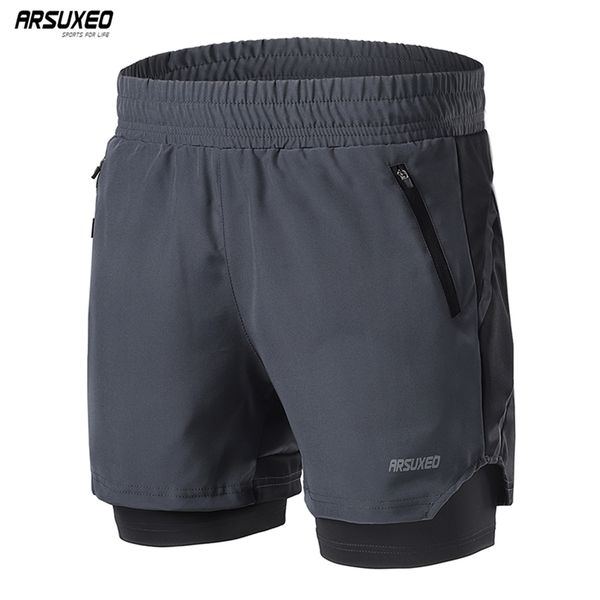 arsuxeo men s 7" running shorts 2 in 1 quick dry athletic training exercise jogging sports gym with zipper pocket b191 220518, White;black
arsuxeo men s 7" running shorts 2 in 1 quick dry athletic training exercise jogging sports gym with zipper pocket b191 220518, White;black