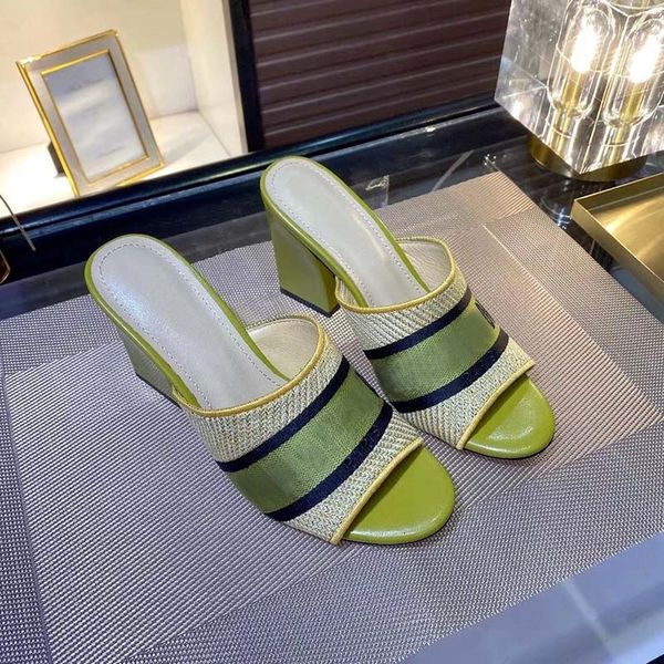 senior womens sandals luxury designers colorful slippers with high heels summer sandal women fashion trend slides weave party shoes, Black
senior womens sandals luxury designers colorful slippers with high heels summer sandal women fashion trend slides weave party shoes, Black