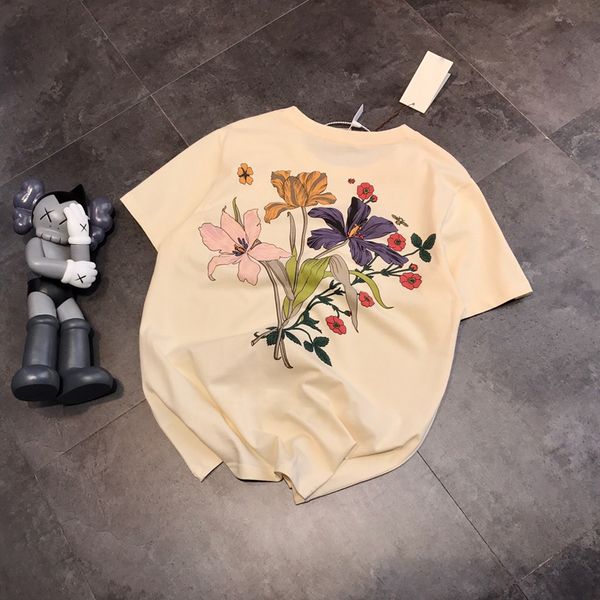 22ss classic men women couples letter flowers tee summer high-end beige short sleeve teenager fashion casual breathable high street t-shirts, White;black
22ss classic men women couples letter flowers tee summer high-end beige short sleeve teenager fashion casual breathable high street t-shirts, White;black