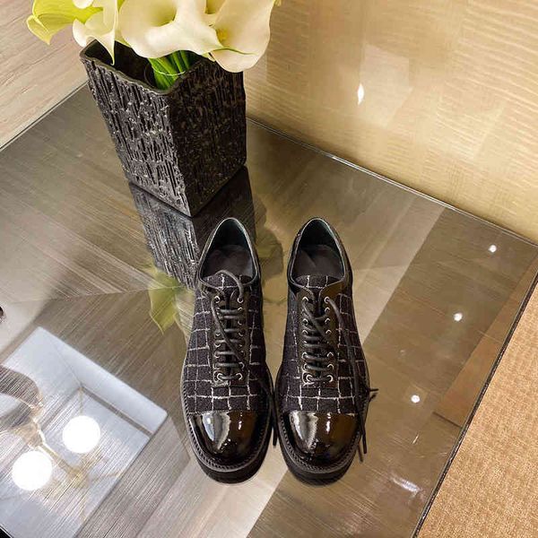 sandals small fragrance sequin single shoes women's autumn lace up flat bottomed small leather british style color matching lefu, Black
sandals small fragrance sequin single shoes women's autumn lace up flat bottomed small leather british style color matching lefu, Black