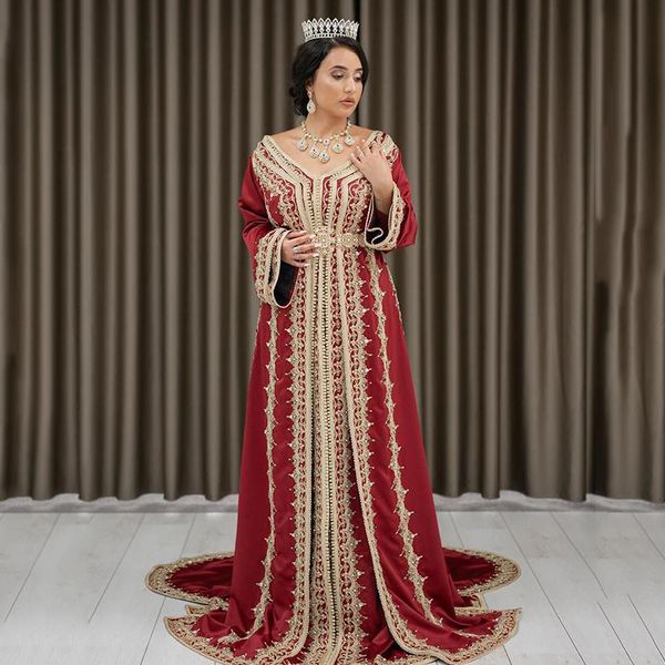 red moroccan caftan prom dress with beading and embroidery long sleeve islamic dubai saudi arabic muslim evening dresses abaya, Black
red moroccan caftan prom dress with beading and embroidery long sleeve islamic dubai saudi arabic muslim evening dresses abaya, Black