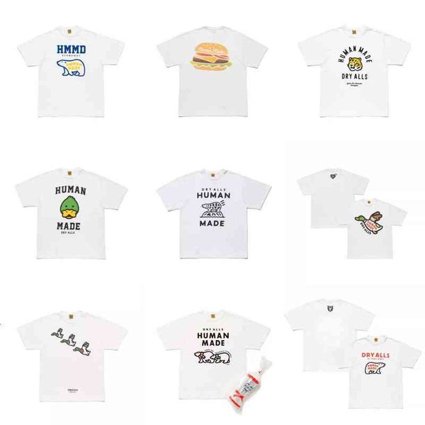 human ceiling made day tide cylinder slub cotton men's and women's t-shirt loose couple cartoon pattern short sleeve, White;black
human ceiling made day tide cylinder slub cotton men's and women's t-shirt loose couple cartoon pattern short sleeve, White;black