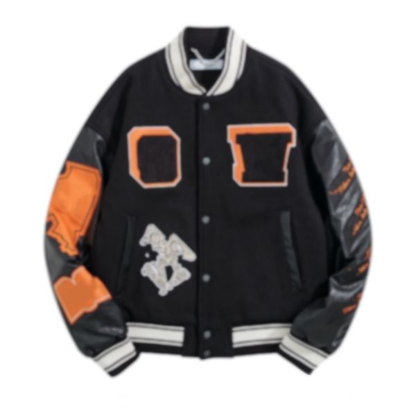 high street tide brand men's jacket off loose casual fashion couple jacket heavy industry embroidered baseball uniform men's and w, Black;brown
high street tide brand men's jacket off loose casual fashion couple jacket heavy industry embroidered baseball uniform men's and w, Black;brown