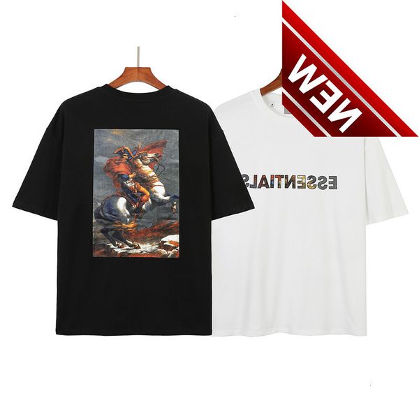 trendy essentials double line feel of god fog loose roman portrait short sleeve t-shirt, White;black
trendy essentials double line feel of god fog loose roman portrait short sleeve t-shirt, White;black