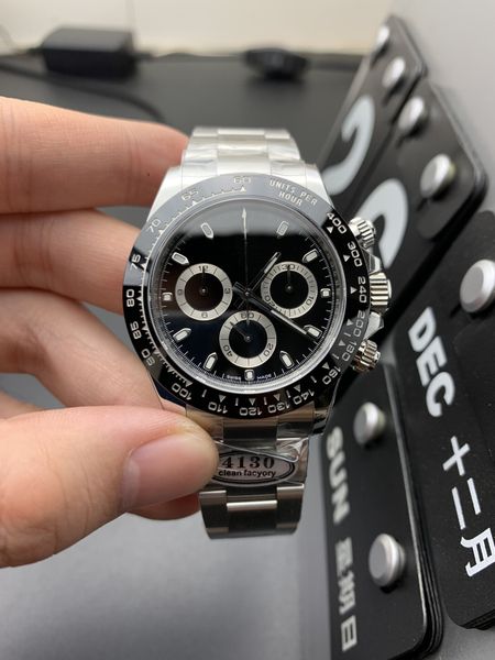 clean men's watch super clone eta.4130 m116500ln mechanical automatic 40mm 904l ceramic inlaid blue crystal dial fully restored waterpr, Slivery;brown
clean men's watch super clone eta.4130 m116500ln mechanical automatic 40mm 904l ceramic inlaid blue crystal dial fully restored waterpr, Slivery;brown