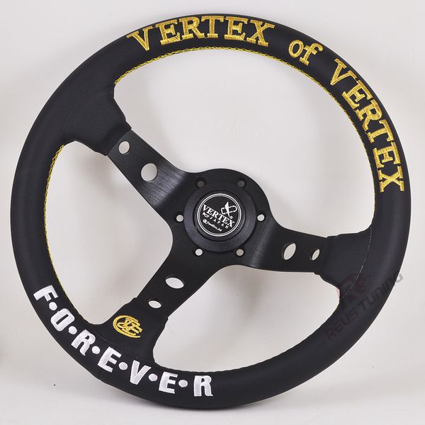 universal 330mm 14inch vertex forever embroidery leather race racing tuning rally sport steering wheel
universal 330mm 14inch vertex forever embroidery leather race racing tuning rally sport steering wheel